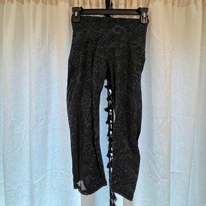 Lululemon Train Times High-Rise Crop 21" Nouveau Mach Blue Black 4